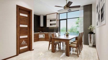 Thiết kế nội thất phòng bếp -biệt thự tại TTTT2-35 Vinhomes Green Bay -Mễ Trì - Nam Từ Liêm – Hà Nội