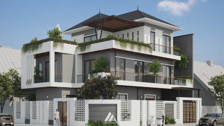 Kiến trúc Biệt thự hiện đại Anh Trường - Quyết thắng-Sơn La