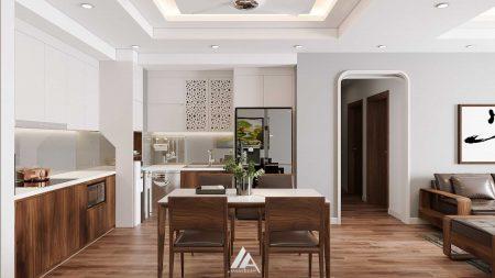 thiết kế và thi công nội thất chung cư Nguyễn Cơ Thạch, Mỹ Đình, Nam Từ Liêm, Hà Nội