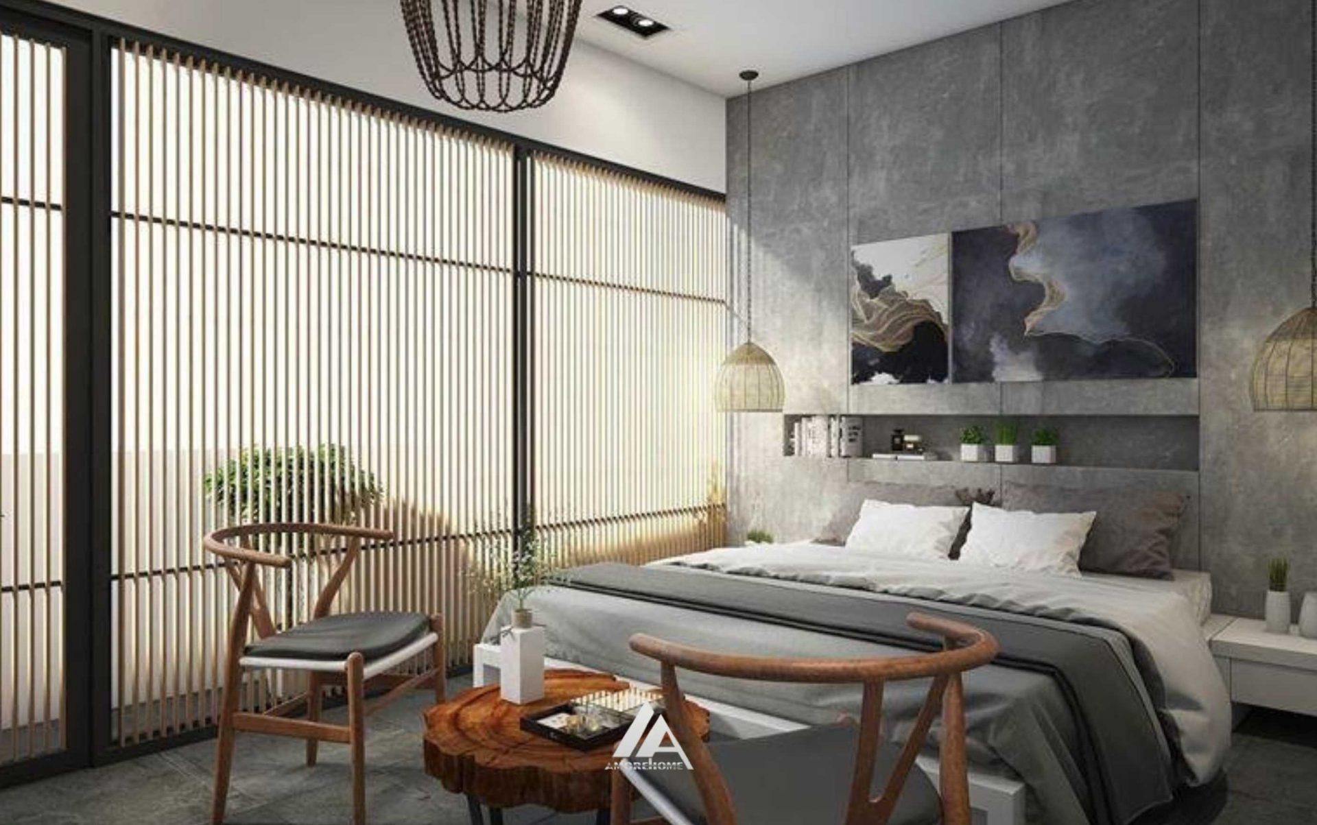 thiết kế nội thất phòng ngủ homestay Anh Hiệu, Ngỗ Sĩ Liên, Đống Đa, Hà Nội