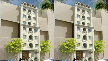 Thiết kế kiến trúc nhà phố Hotel-Cát cò-Cát Bà-Hải phòng