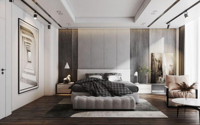 thiết kế nội thất phòng ngủ hiện đại