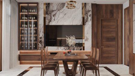 Thiết kế và Thi công nội thất biệt thự tại Sơn La